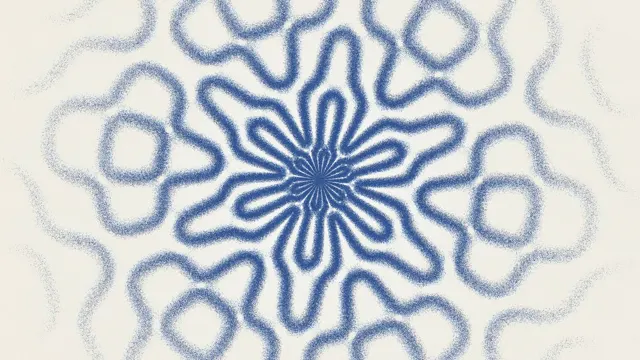 Chladni Cosmos Blue De Prusse Mac wallpaper