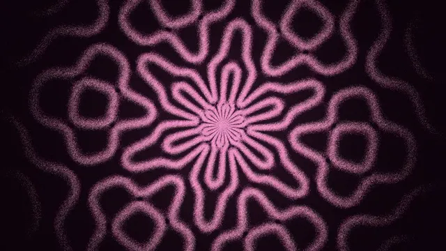 Chladni Cosmos Pink Mac wallpaper