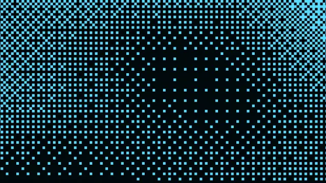 Fond d'écran Mac Dither Cyan