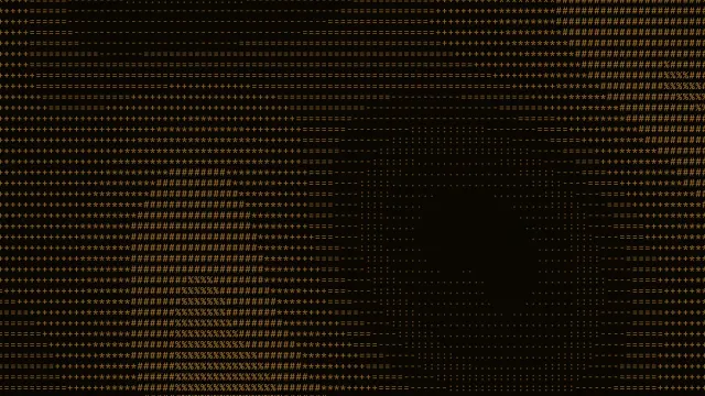 Fond d'écran Mac Marée de glyphes Ambre