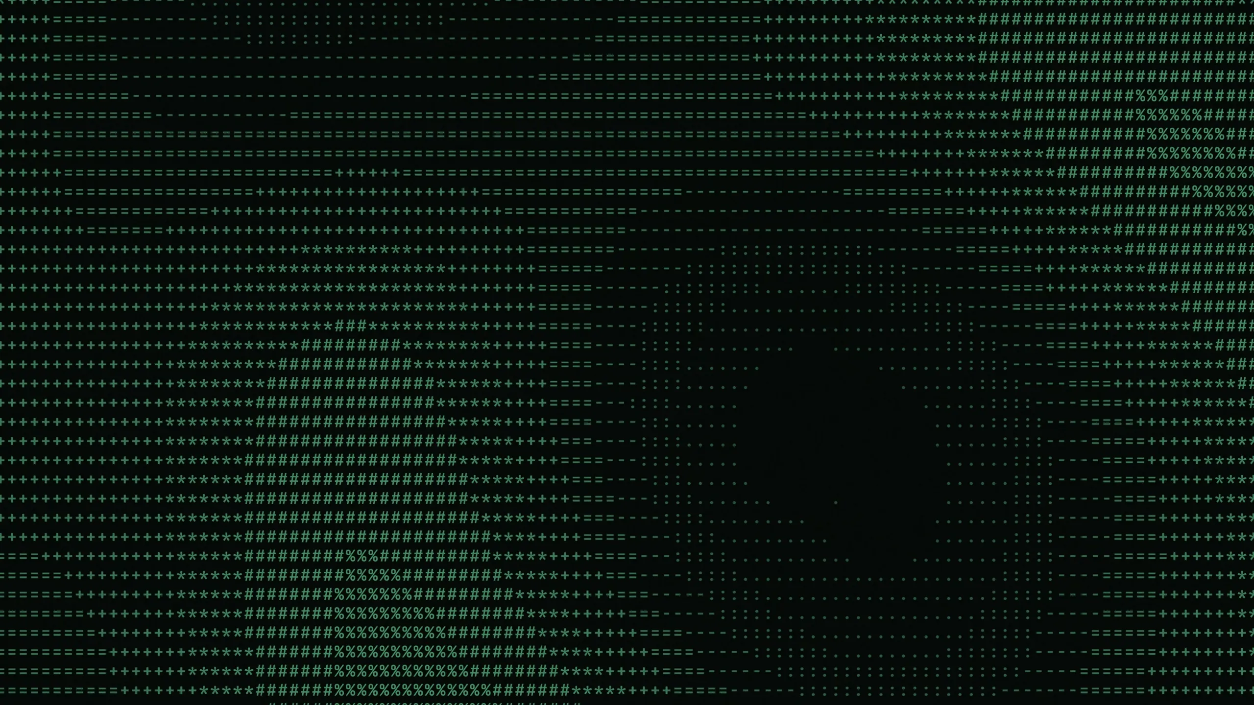 Fond d'écran Mac Marée de glyphes Vert