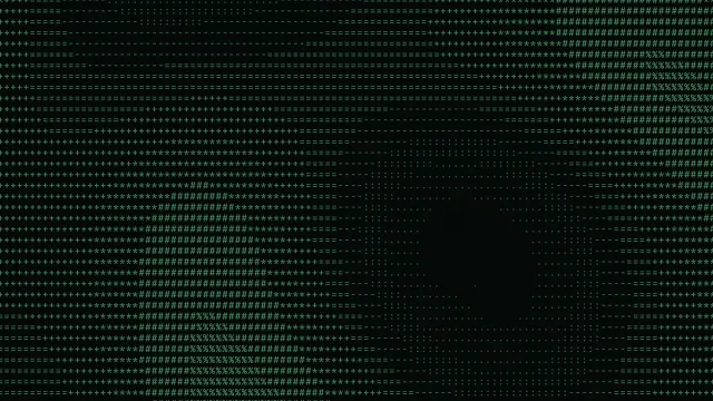Fond d'écran Mac Marée de glyphes Vert