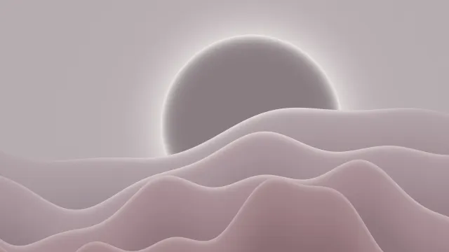 Fond d'écran Mac Orbe × Dunes Aube
