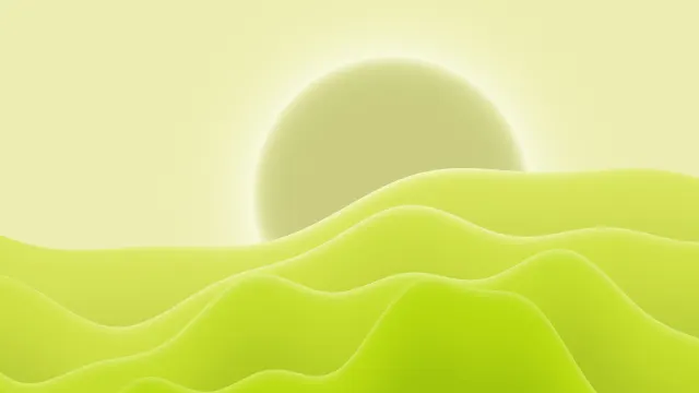 Fond d'écran Mac Orbe × Dunes Citron