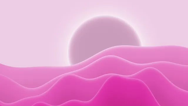 Fond d'écran Mac Orbe × Dunes Fuchsia