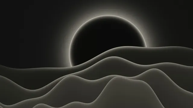 Fond d'écran Mac Orbe × Dunes Ivoire