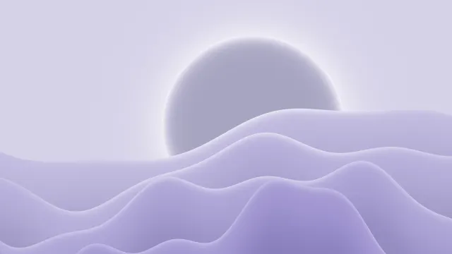 Fond d'écran Mac Orbe × Dunes Lavande