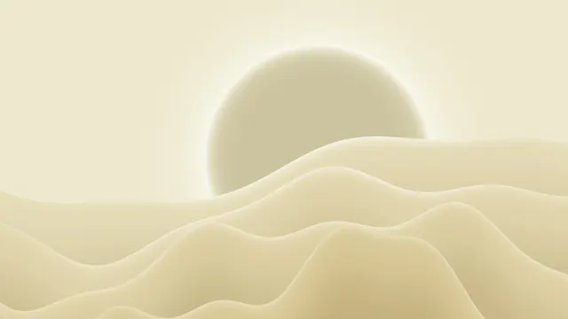 Fond d'écran Mac Orbe × Dunes Vanille